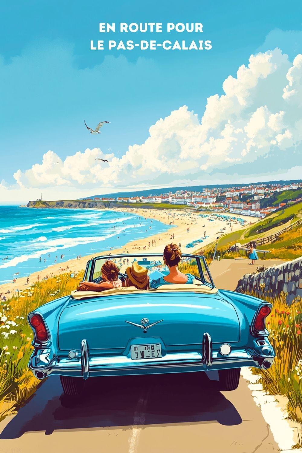 Vintage Poster - Holidays in Pas de Calais