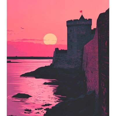 Affiche Saint-Malo - Les Remparts