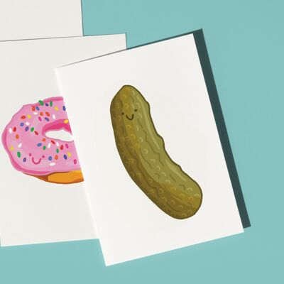 Tarjeta mini pickle