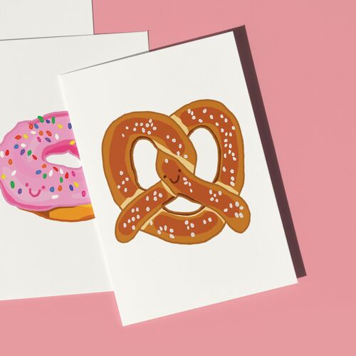 Mini Pretzel Card