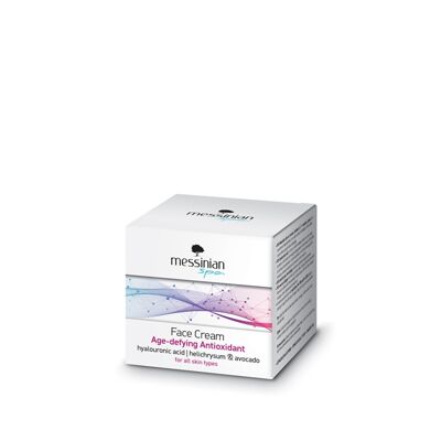 Helichrysum And Avocado Anti-Aging Face Cream All Skin Types Messinian Spa