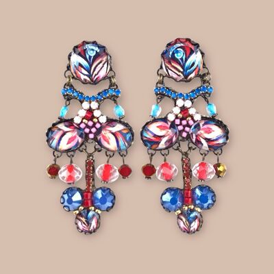 Orion handmade crystal earrings