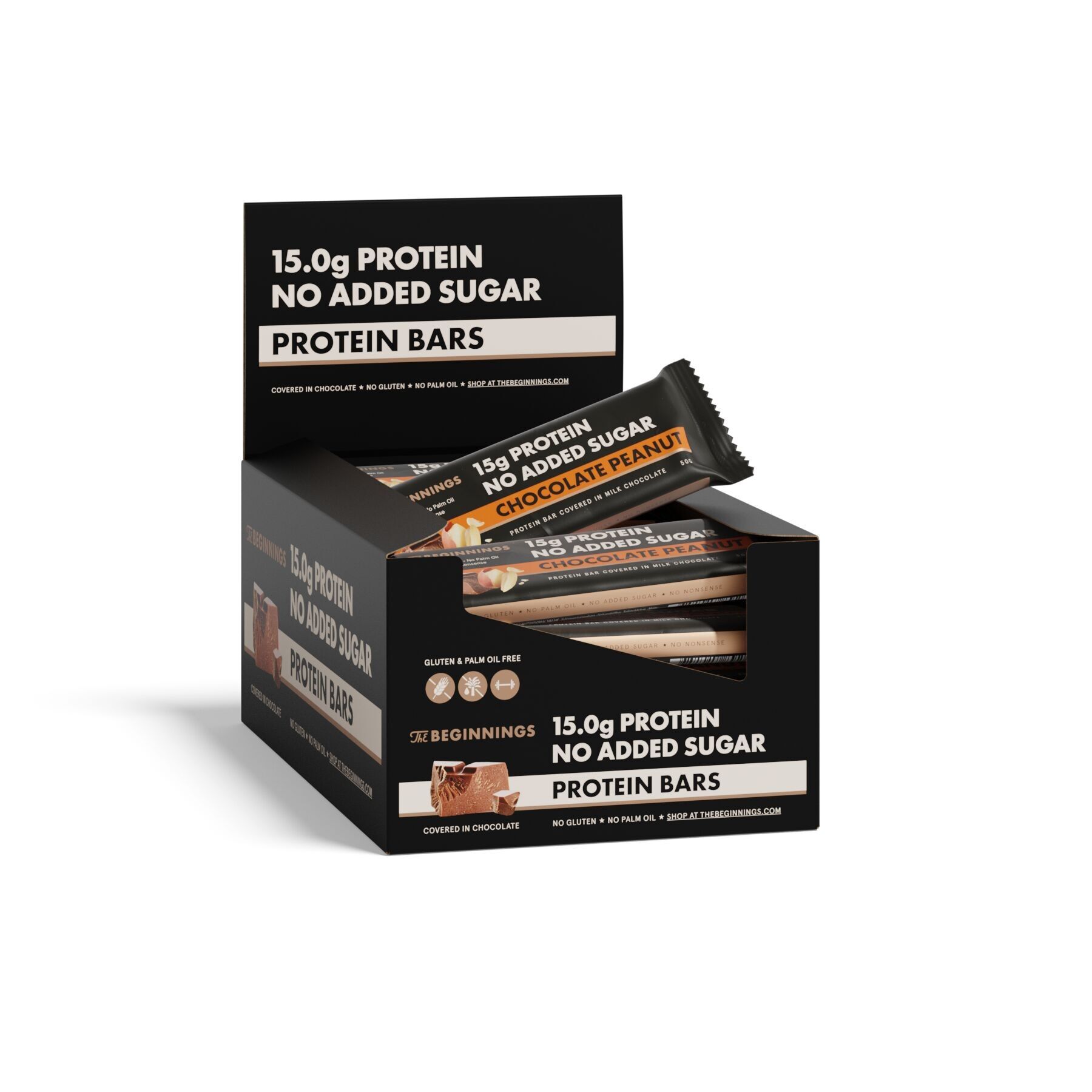 Chocolate Peanut protein bar 50 g