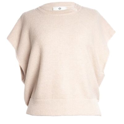 Gilet maglione EMIINA panna