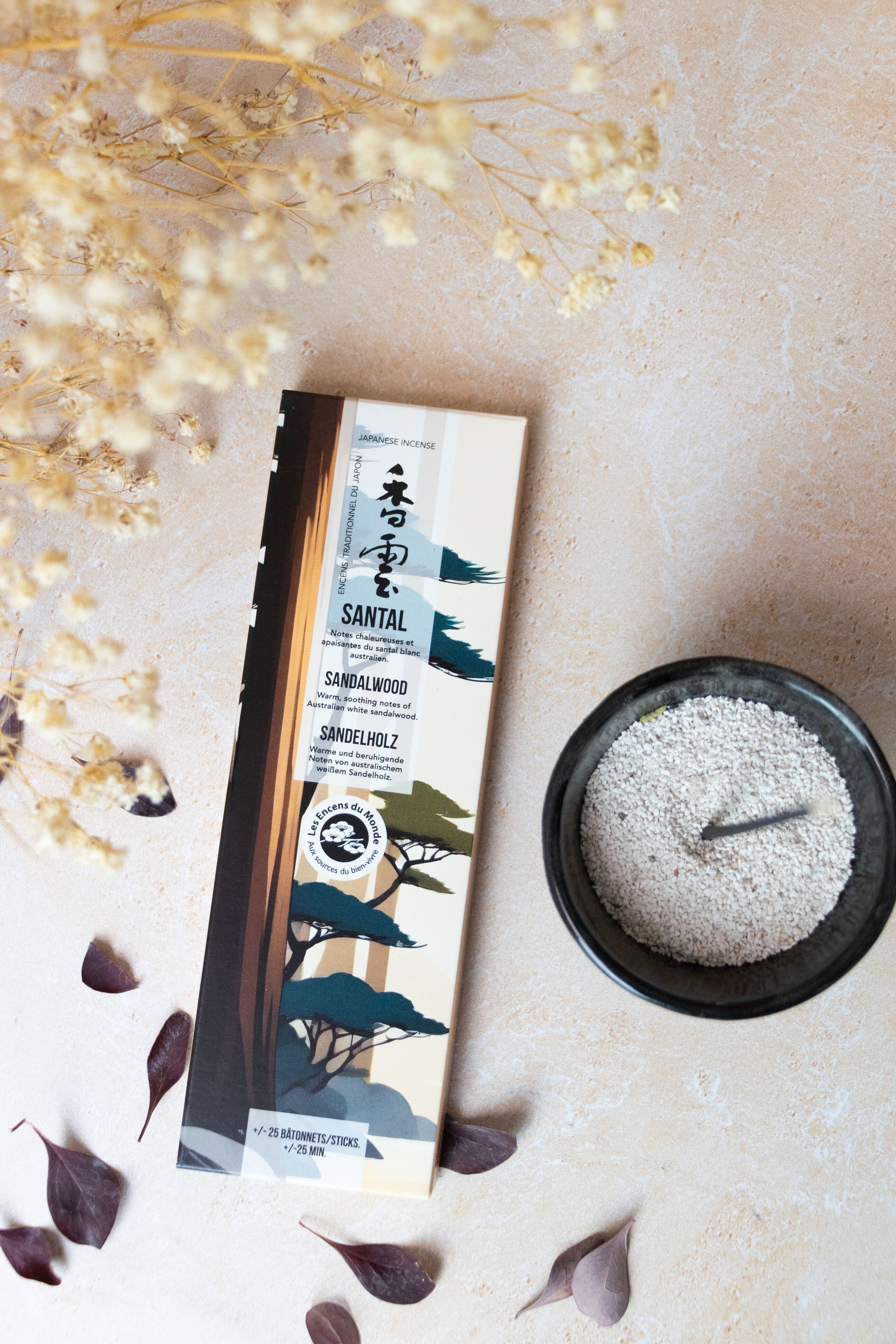 Japanese Sandalwood Incense - Sticks - Garden of Japan