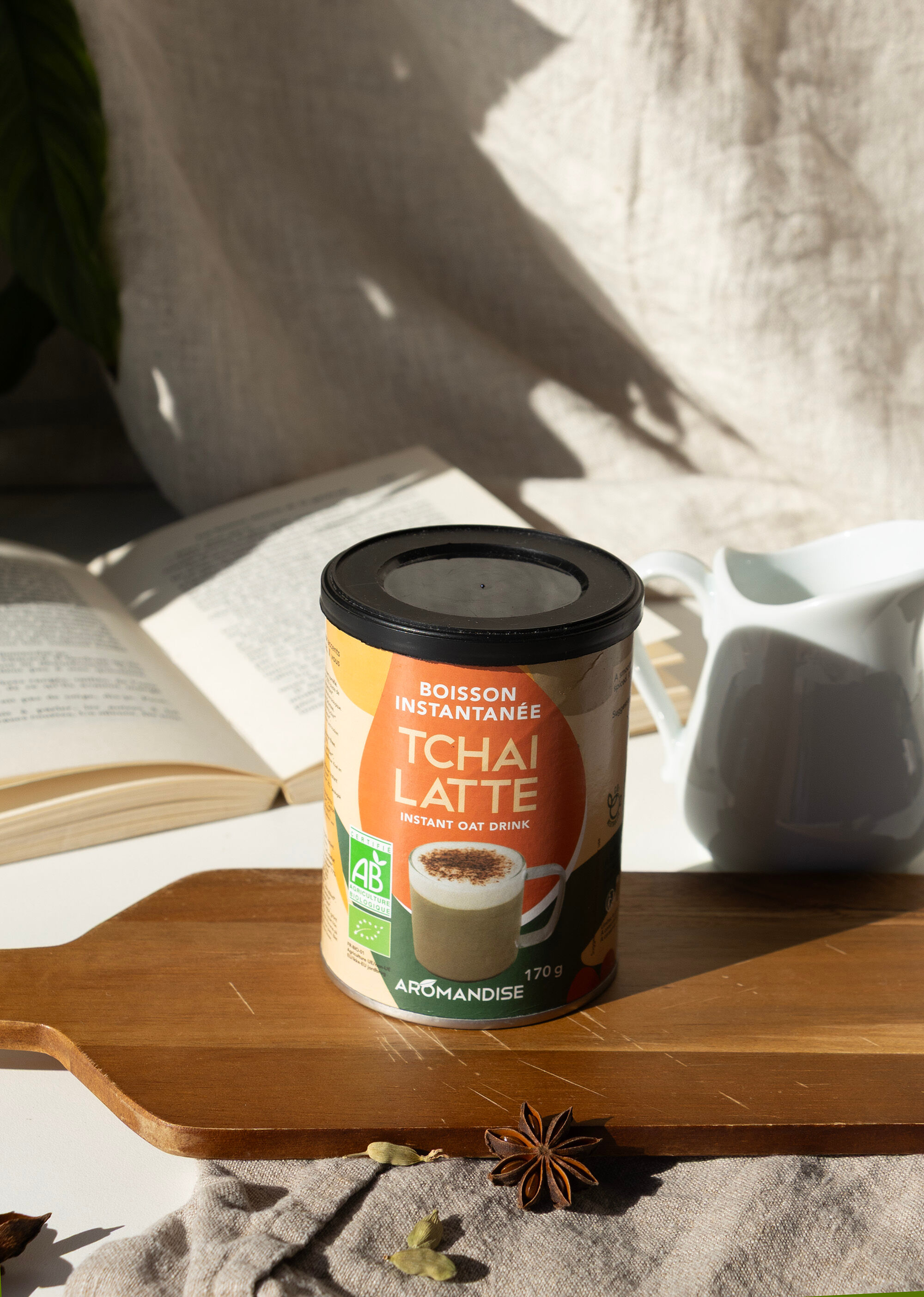 Organic Chai Latte - Instant Drink - 170g - Aromandise