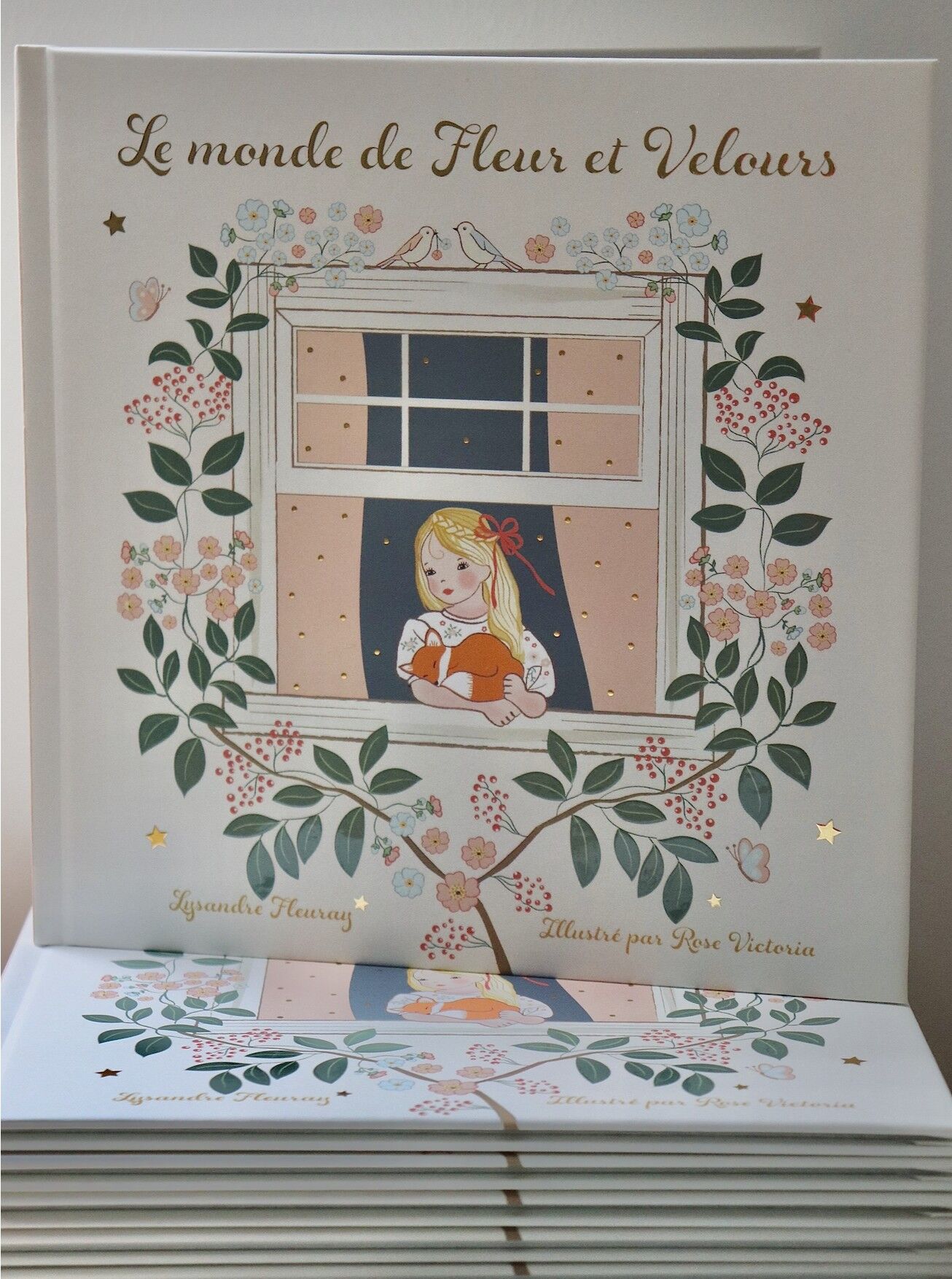 Libro per bambini - Il mondo dei fiori e del velluto