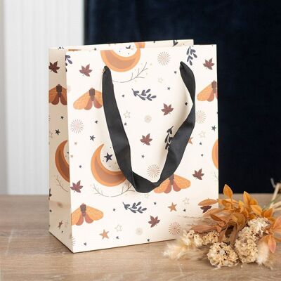 Sacchetto regalo magico autunnale medio da 23 cm