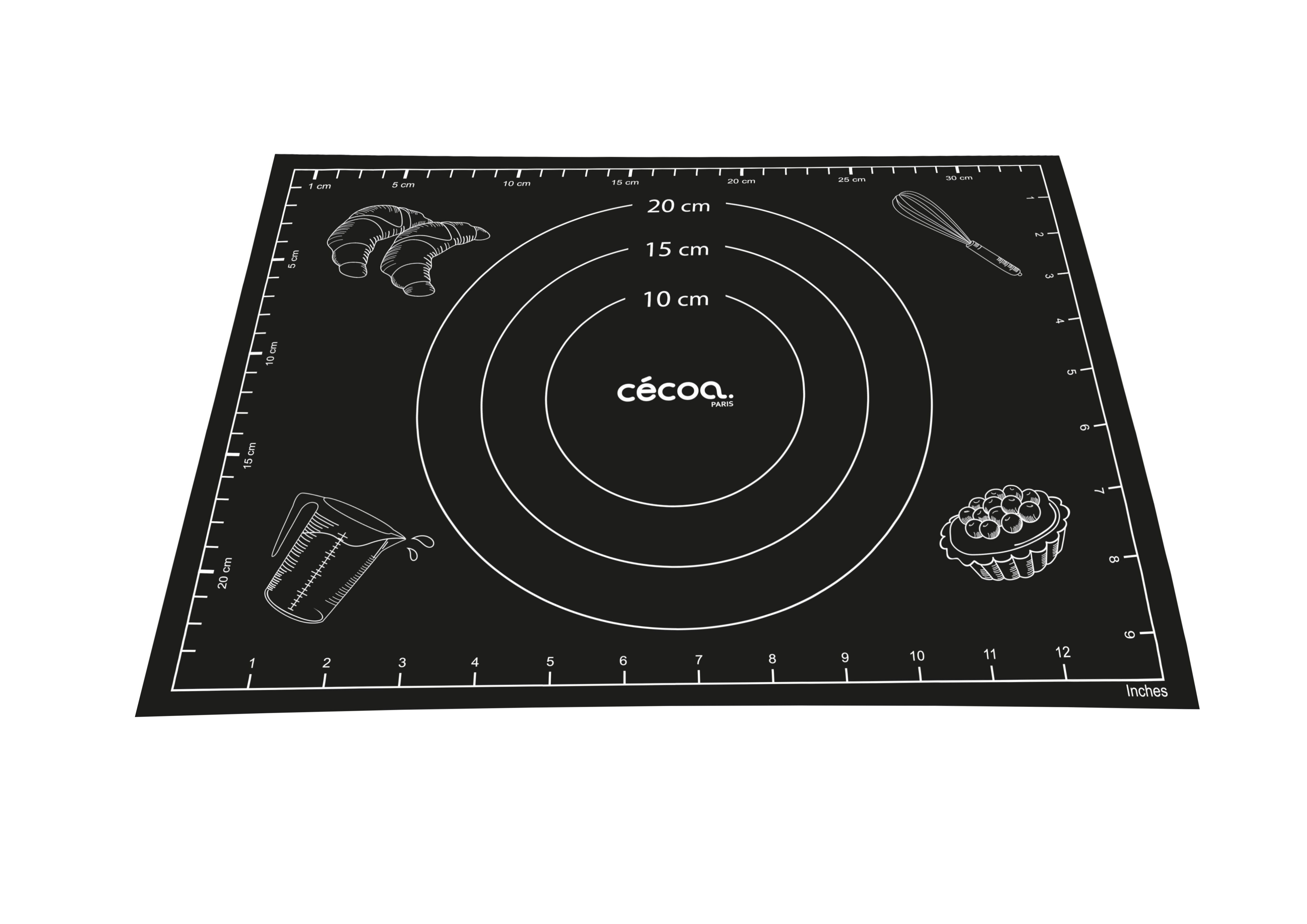 Tappetino da forno in fibra di vetro - 36 x 26 cm