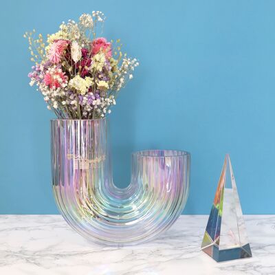Bouquet colorato di fiori secchi "Risveglio primaverile" - fiori secchi come decorazione e regalo per la festa della mamma