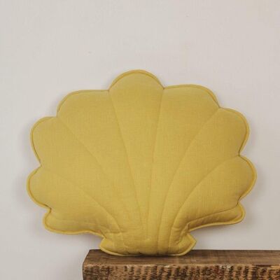 “Honey” Linen Shell Pillow