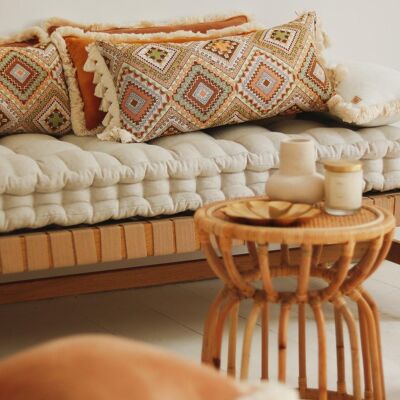 Cuscino "Boho Tribù" con frangia
