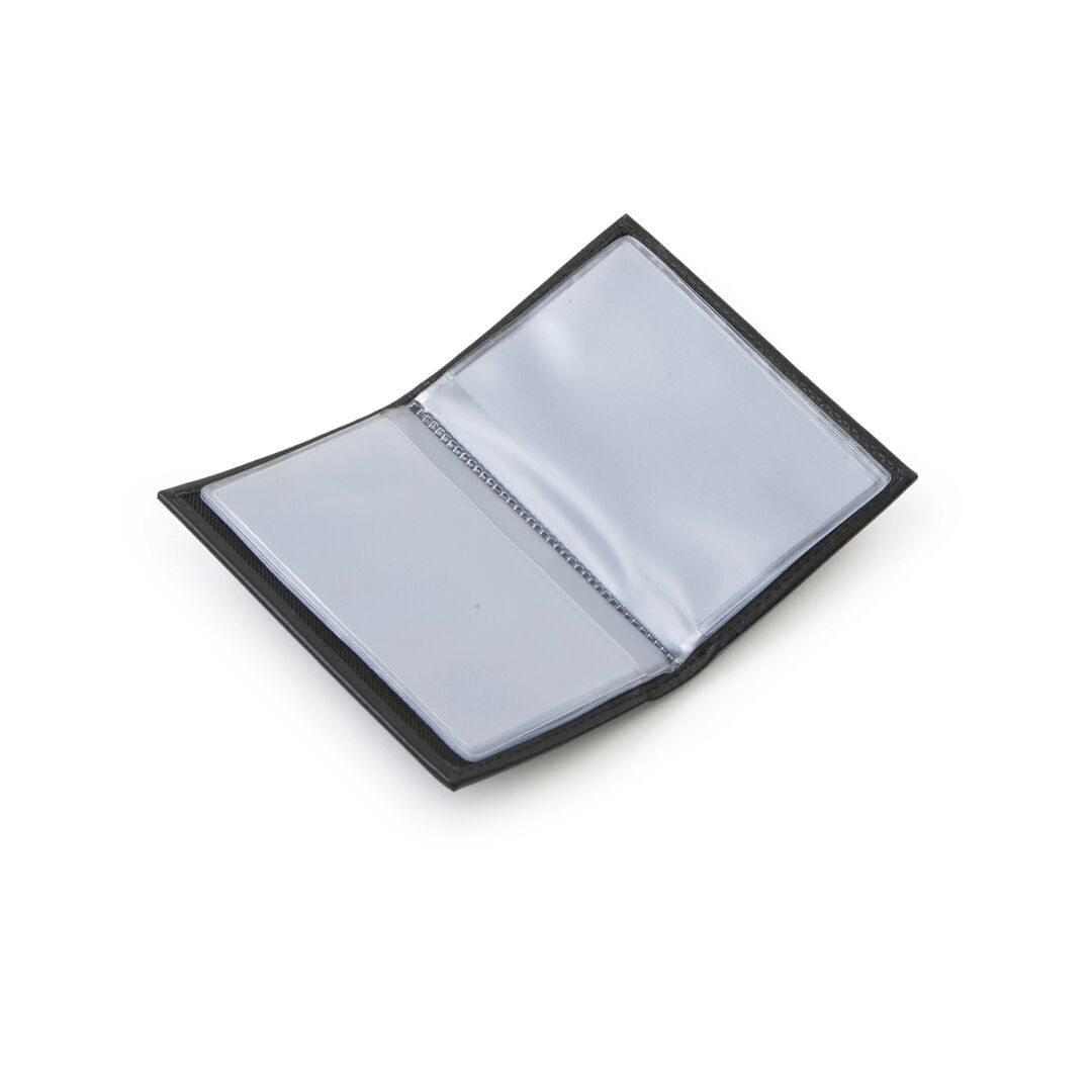 Originales orangefarbenes Kreditkartenetui