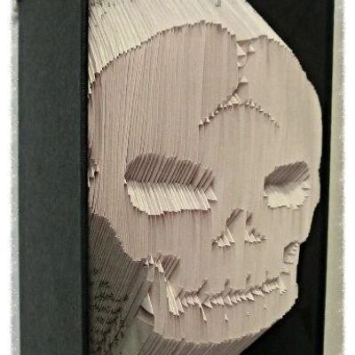 Cracking Skull ¡lo tienes! Crack Head: alternativo, oscuro, macabro, gótico, arte de libro de Halloween