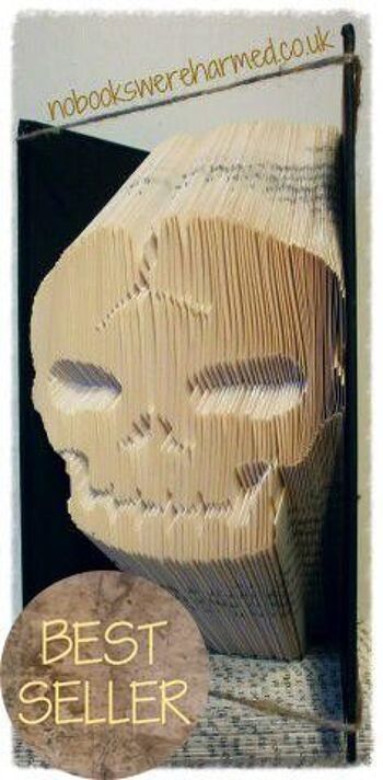 Cracking Skull que vous avez là ! Crack Head : : art du livre alternatif, sombre, macabre, gothique, Halloween 4