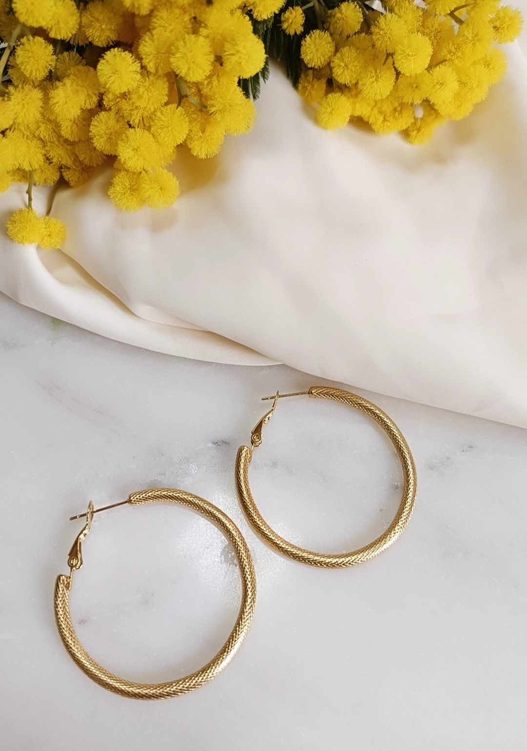 Pendientes de acero inoxidable - Astrid