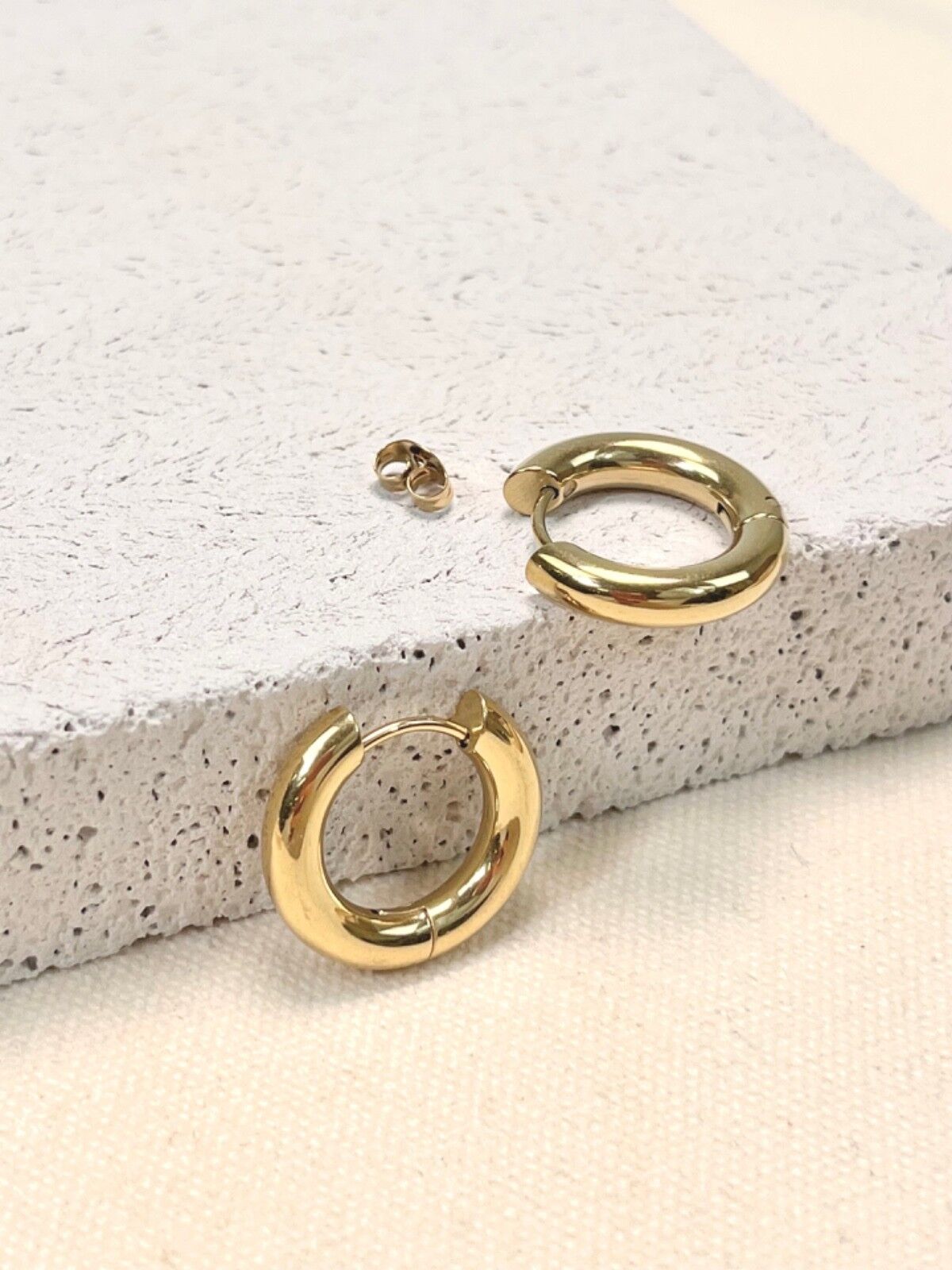 Orecchini a cerchio Anais