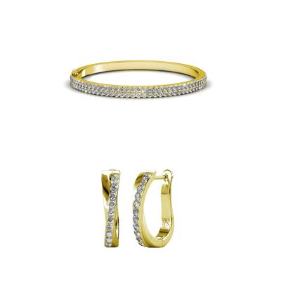 Set Criss Glamour - Oro e cristallo