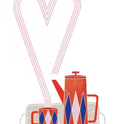 Postal 'Té con amor'