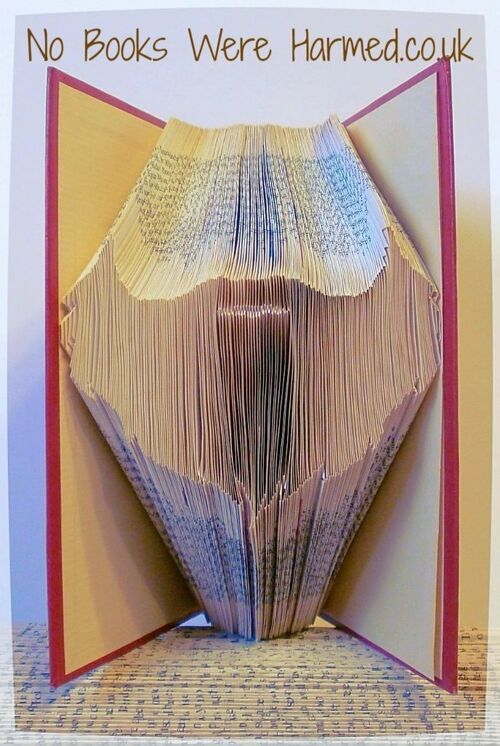 Beard Book Fold : : Hipster Art!