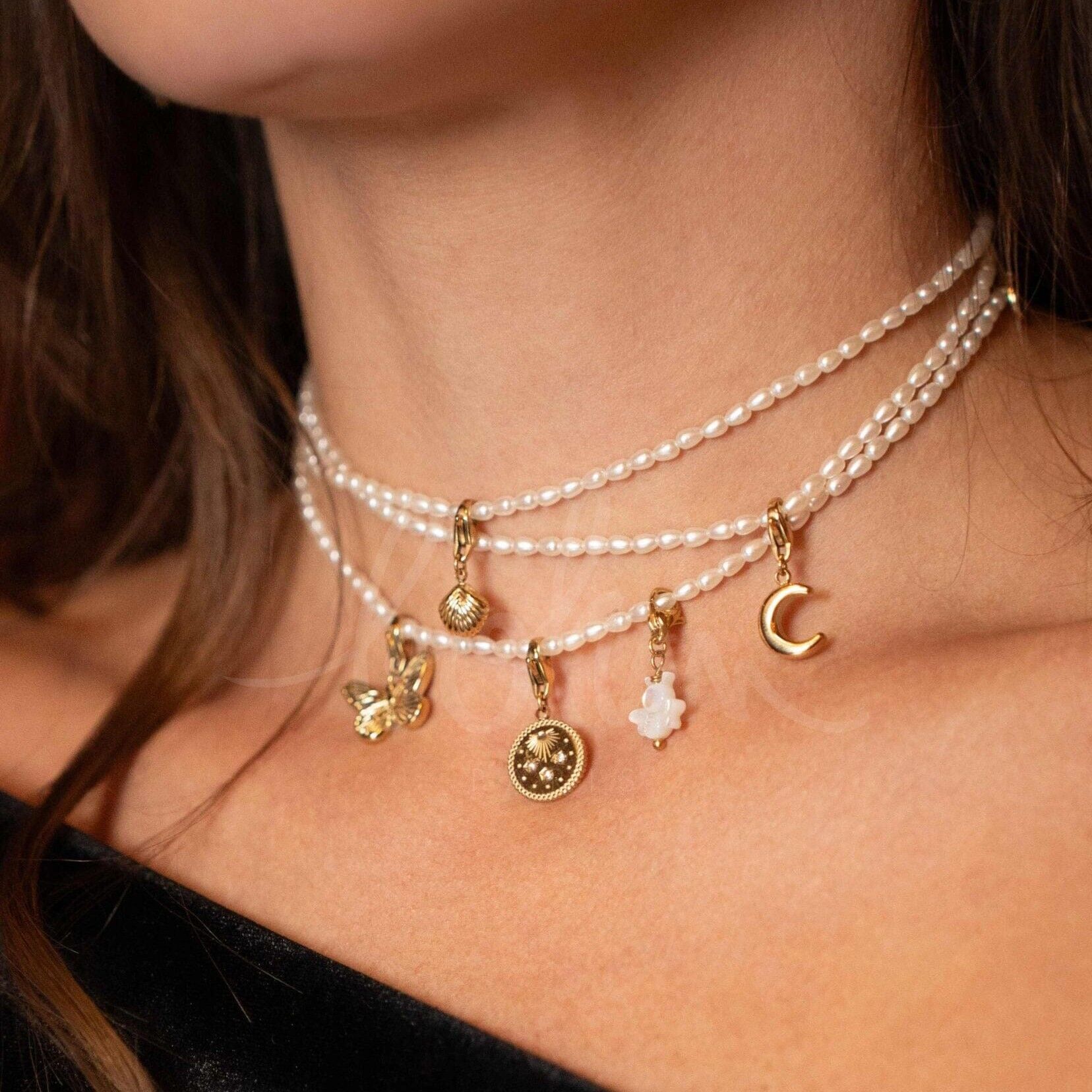 Ciondolo Doris - conchiglia a cupola