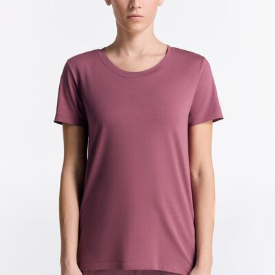 T1100-39 | Camisa de manga corta TENCEL™ Active para mujer - Nocturne