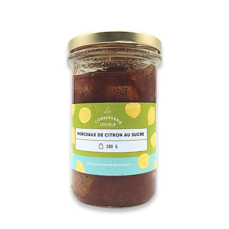 Pezzi di limone con zucchero 280g