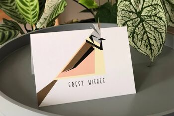 Carte Pop Up - Crest Wishes 3