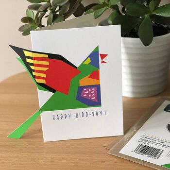Carte Pop Up - Happy Bird-Yay 3