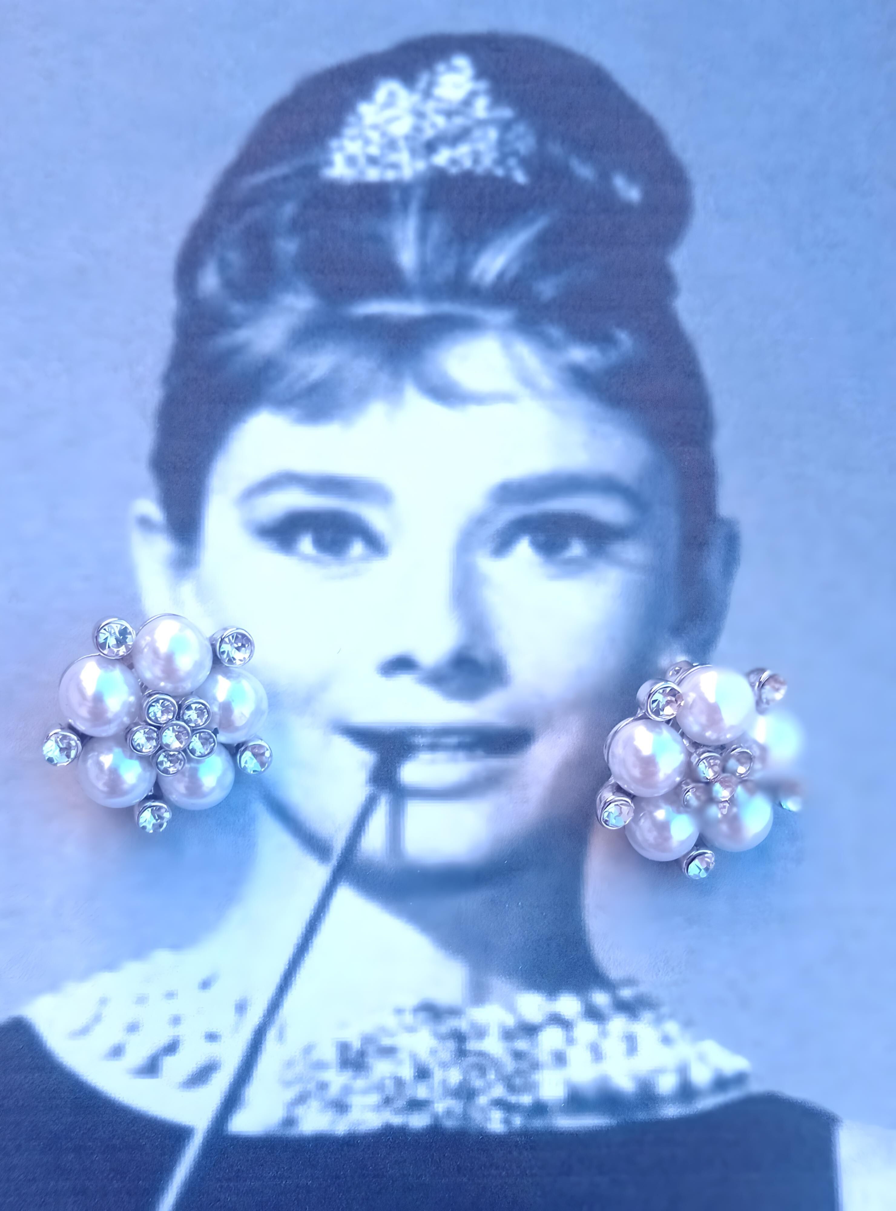 Orecchini di perle Audrey Hepburn