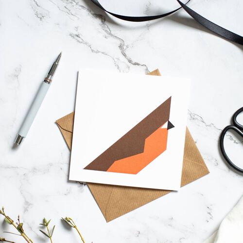 Bird Card - Robin - Small