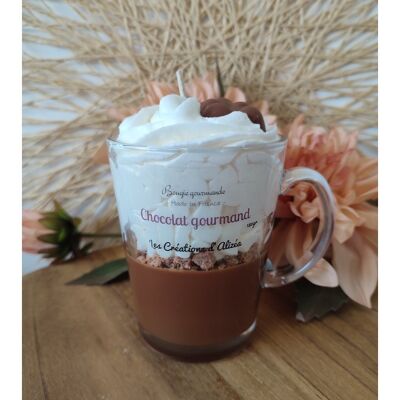 Bougie viennois 200 gr Chocolat