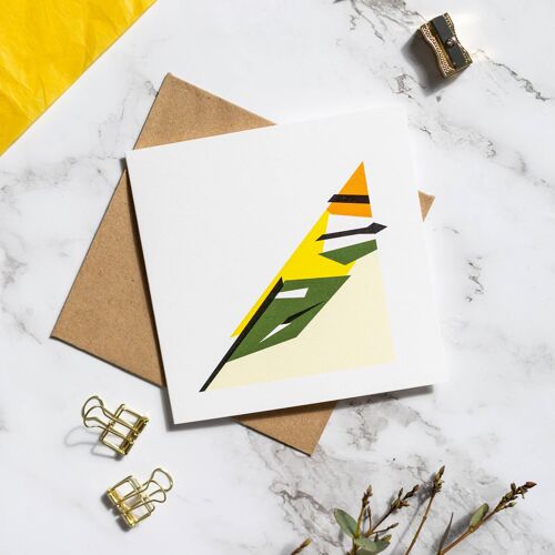 Bird Card - Goldcrest - Small