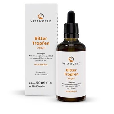 Gotas amargas 50 ml - el poder natural de las sustancias amargas