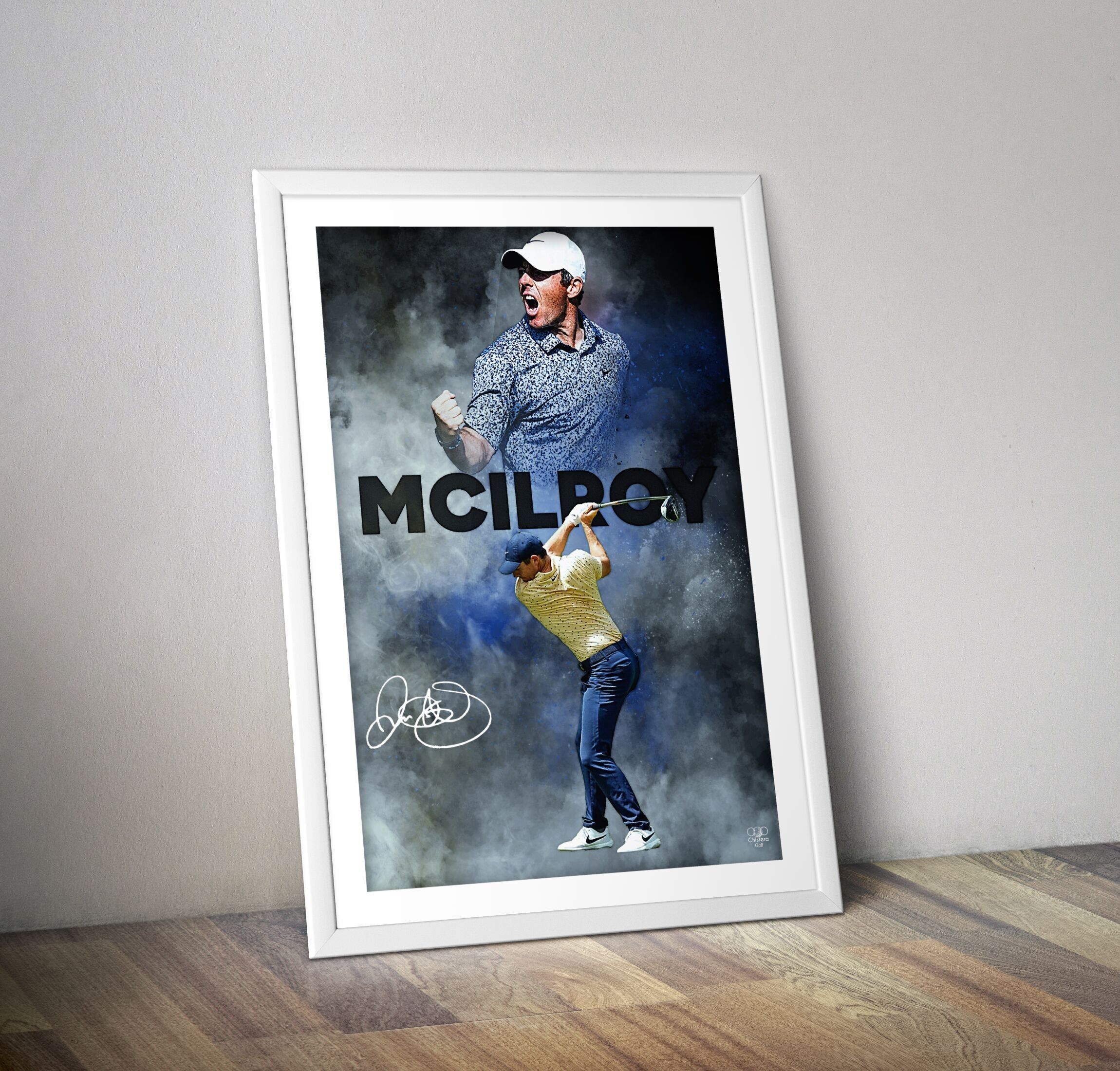 Rory McIlroy Golfspieler I Golfplakat