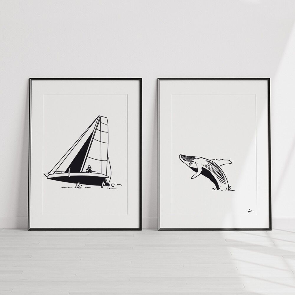 Duo di manifesti - The Vendée Globe