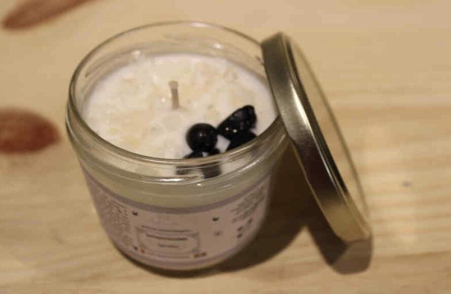 Bougie LITHOTHÉRAPIE Enthousiasme