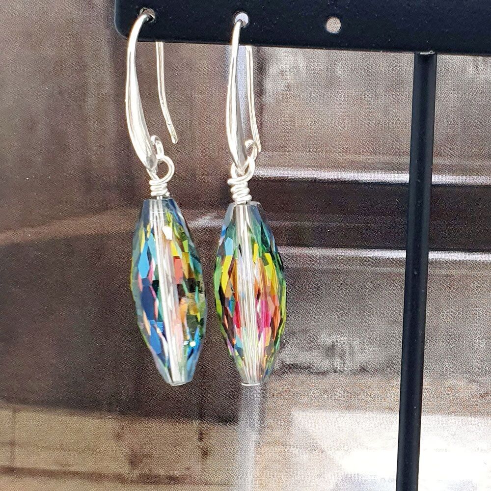 Black&White earrings - DELPHINE Collection