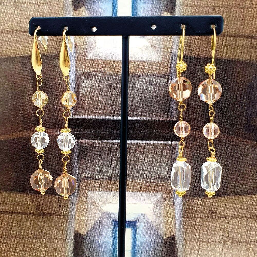 Boucles d'oreilles DIAMS - Collection DELPHINE