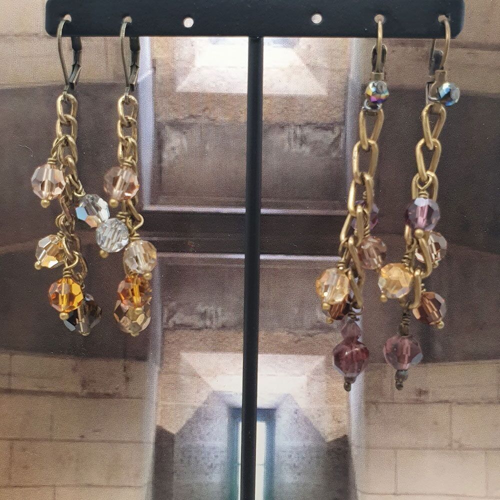 BRONZE earrings - DELPHINE Collection