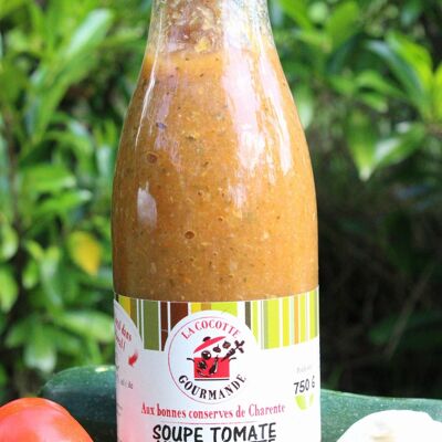 Soupe tomate ail courgette 750 g