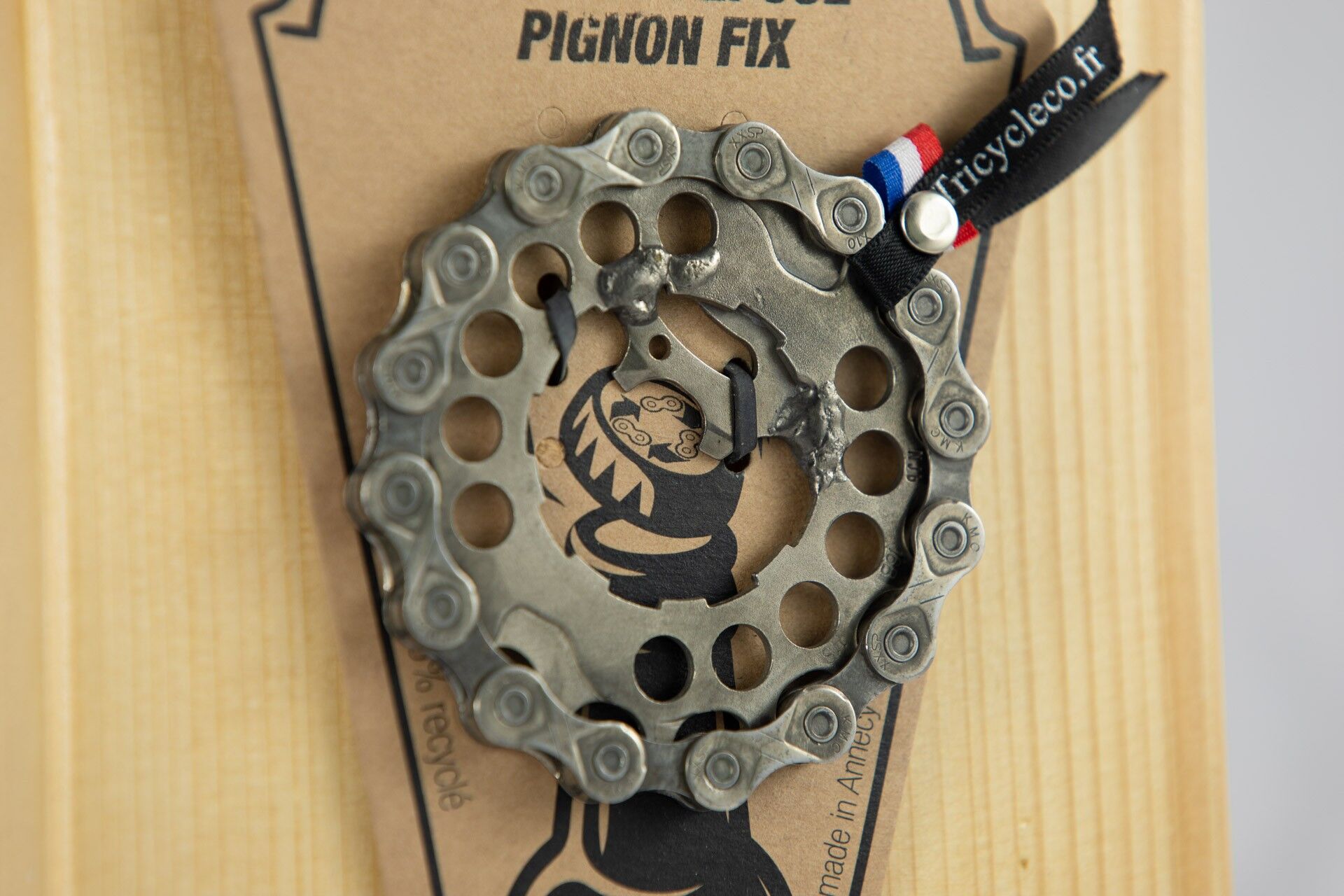 Décapsuleur "pignon fix" pour fans de vélo