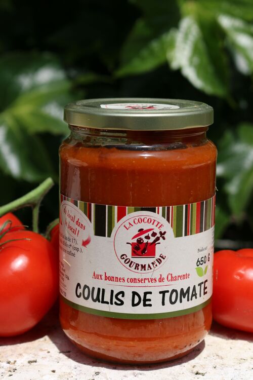 coulis de tomate 650 g