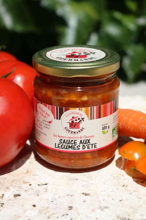 Sauce aux légumes d'été 180g