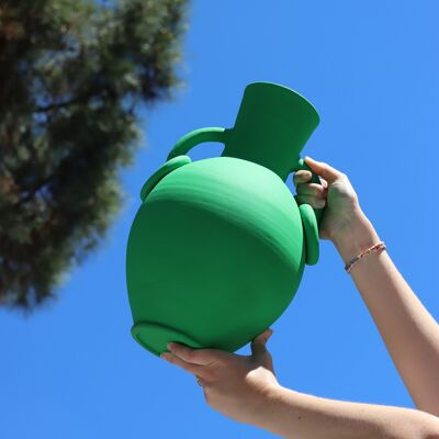 Cirta Vase - Matte Green
