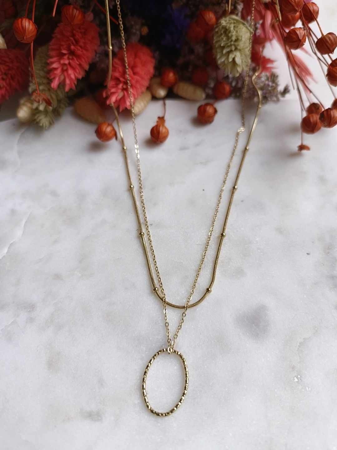 Collana in acciaio inossidabile - Amalia