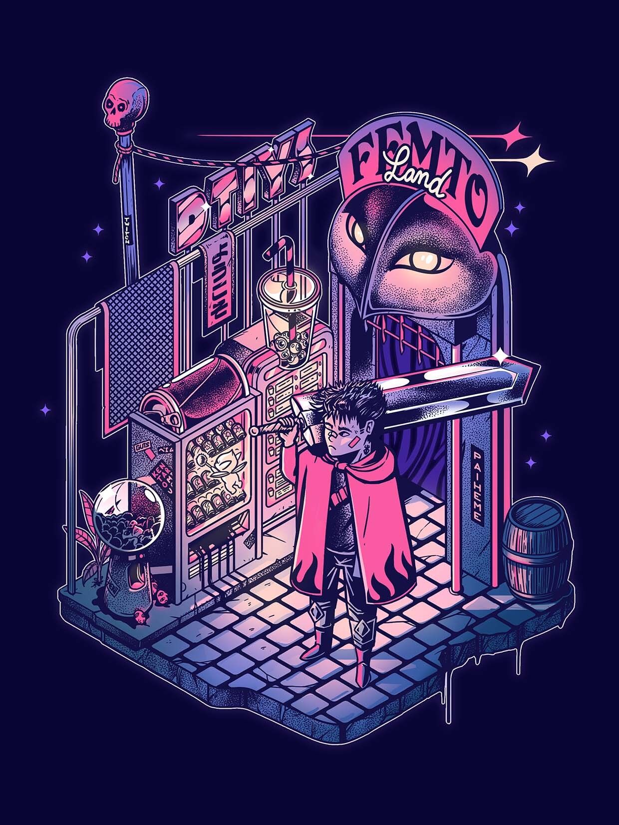 GUTS BERSERK Druck 🎴