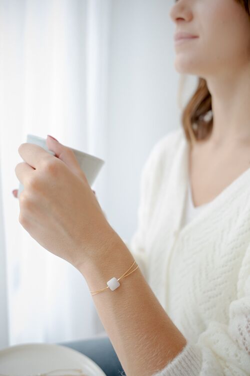 Bracelet pierre de lune | Bijoux Lithothérapie
