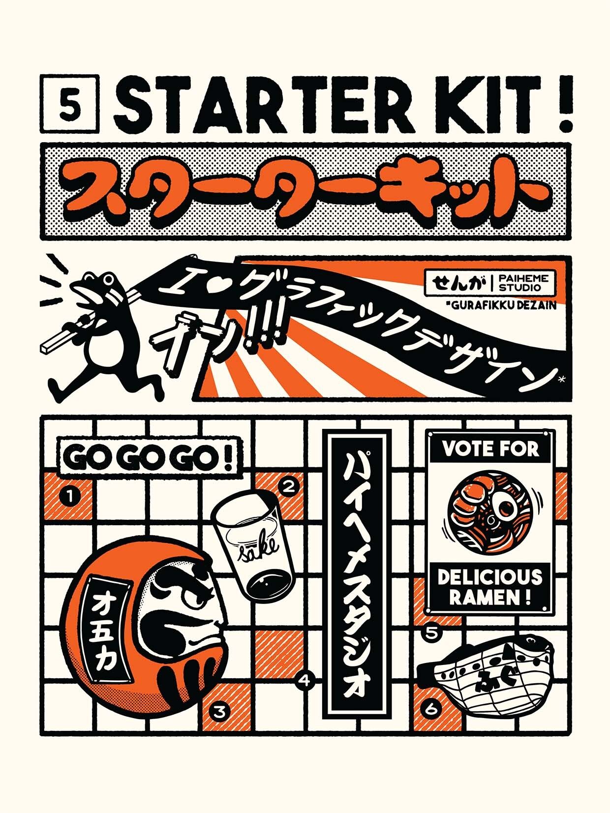 STARTER-KIT Drucken 🟧