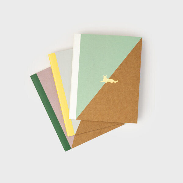 Notizbücher für Katzen, Katzen und Hunde